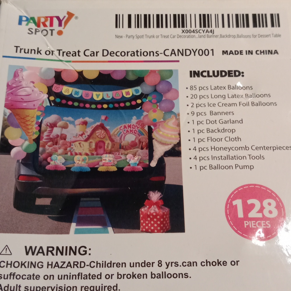 Truck or Treat Car Decoration Kit New
